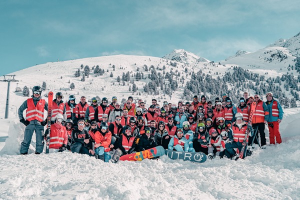 Gruppenbild Skifreizeit